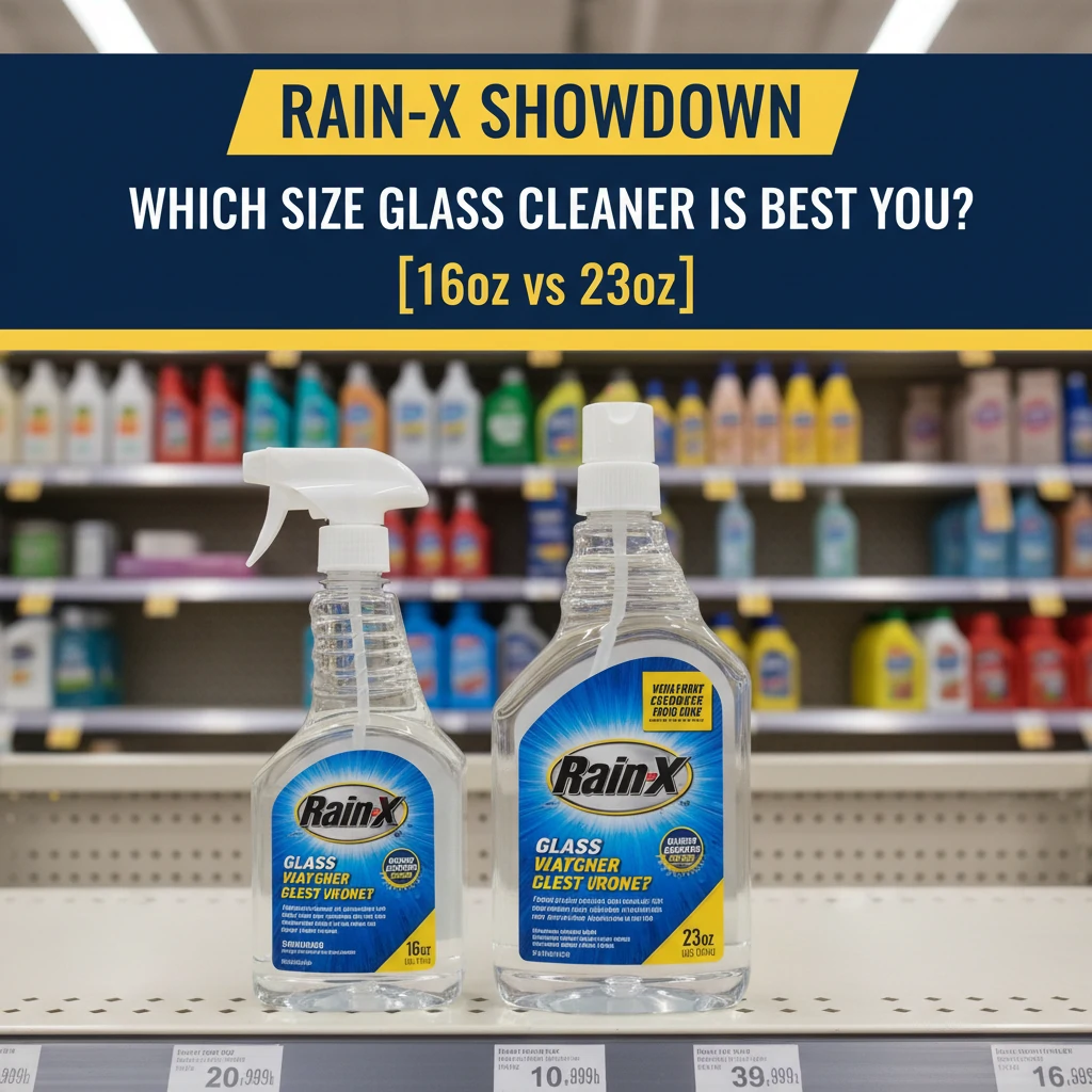 16 ounce to 23 ounce rain x glass cleaner