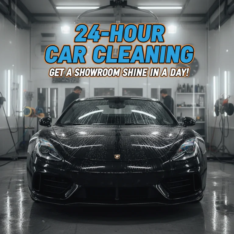 24 hour car cleaning