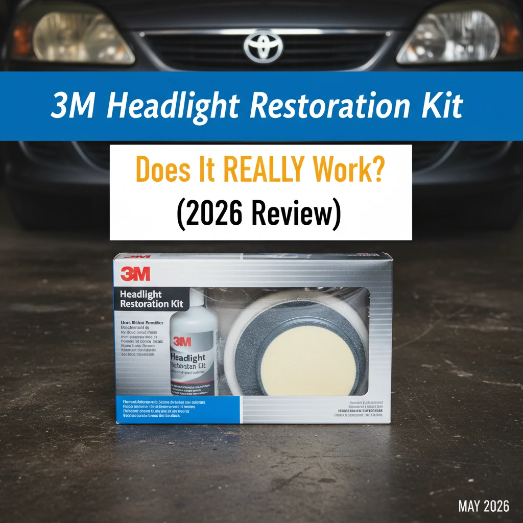 3m headlight restoration kit