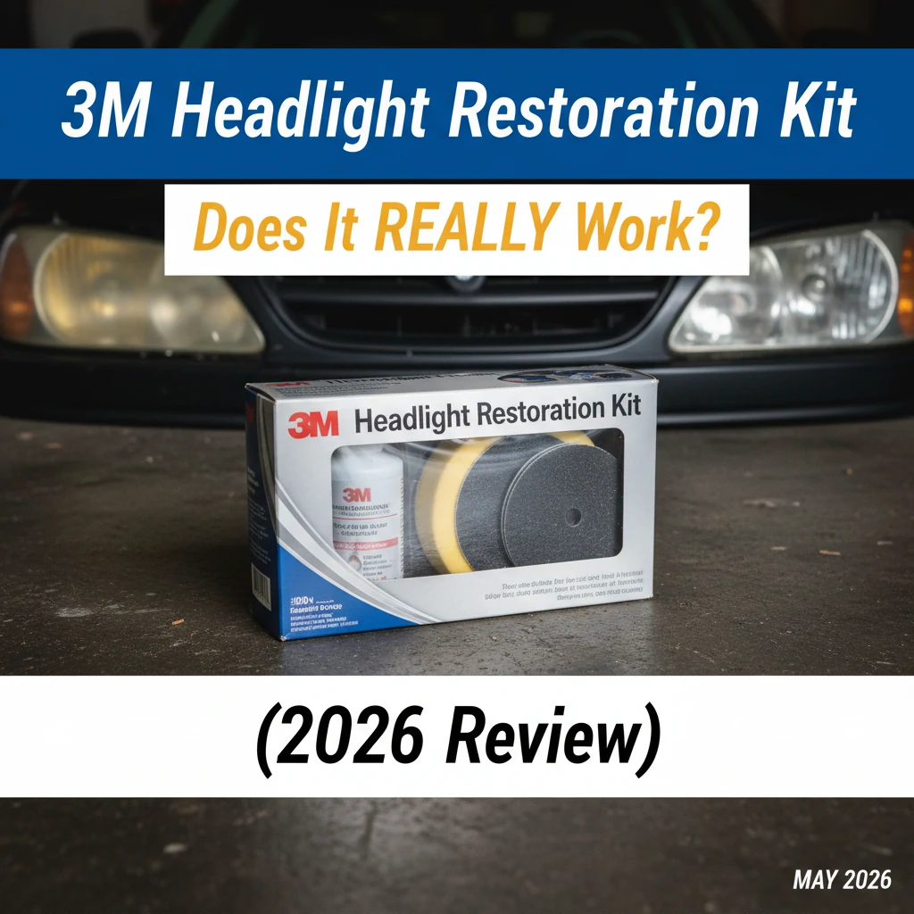 3m plastic headlight restoration kit