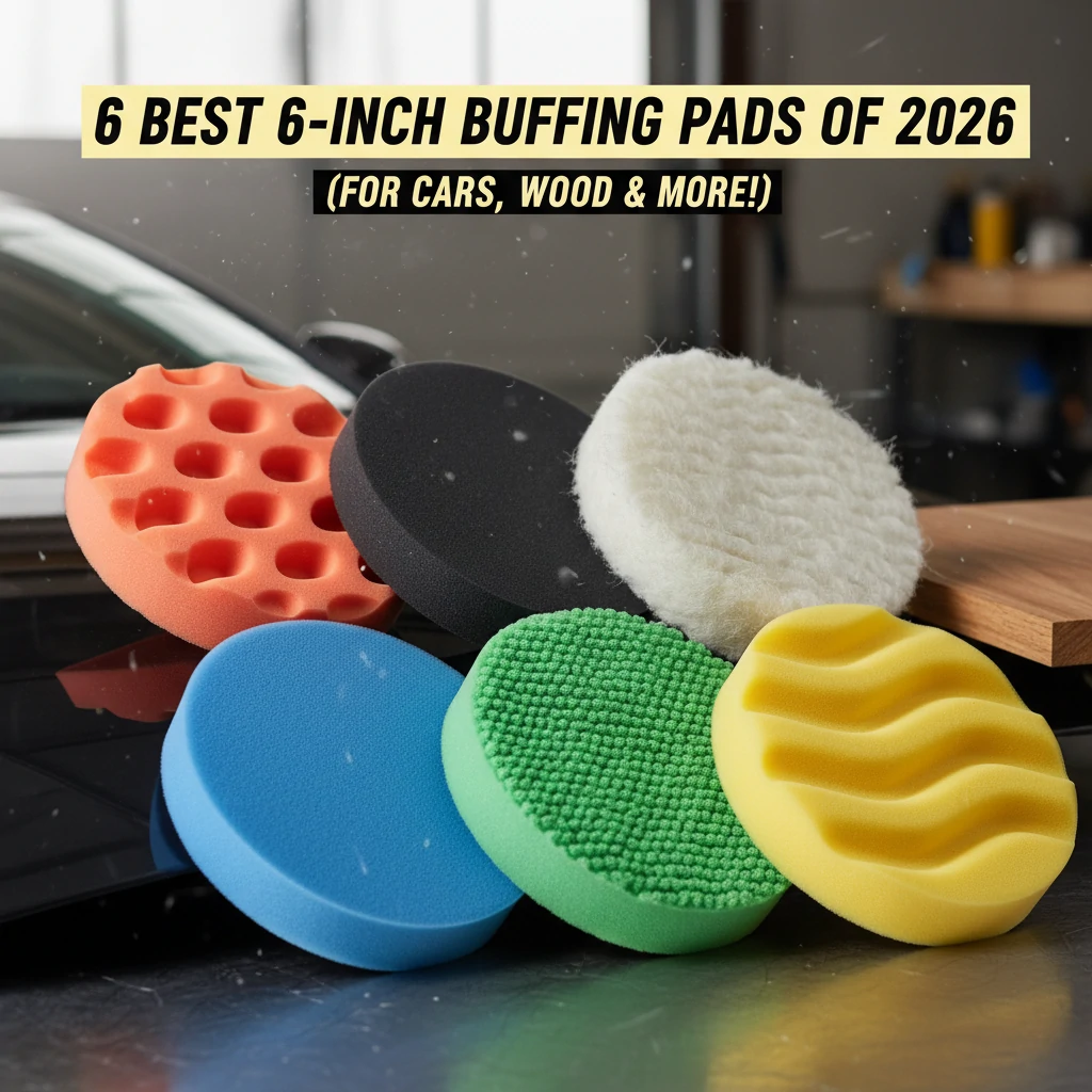 6 inch buffing pad