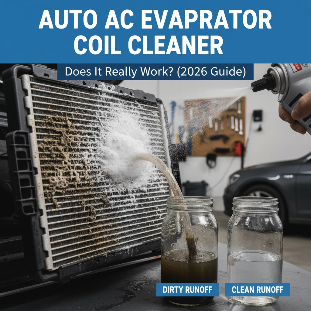 auto ac evaporator coil cleaner