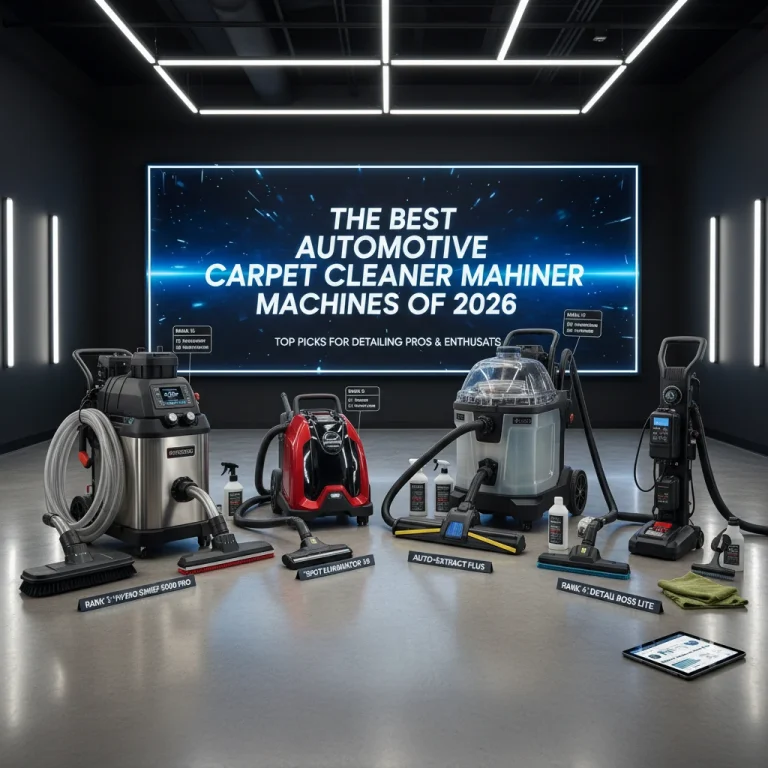 automotive carpet cleaner machine