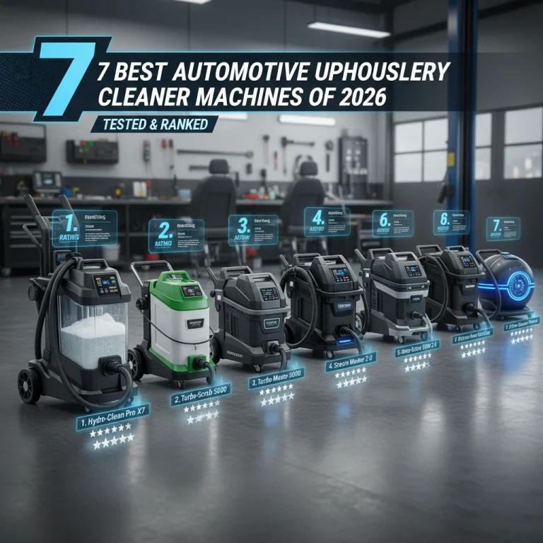 automotive upholstery cleaner machine