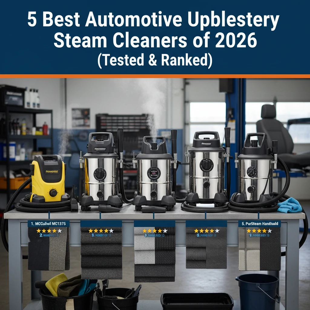 automotive upholstery steam cleaner