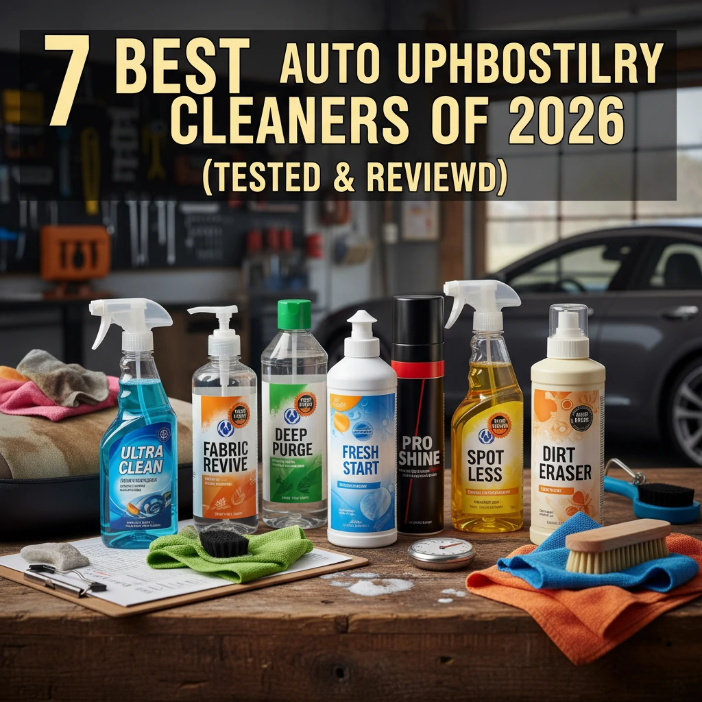 best auto upholstery cleaner