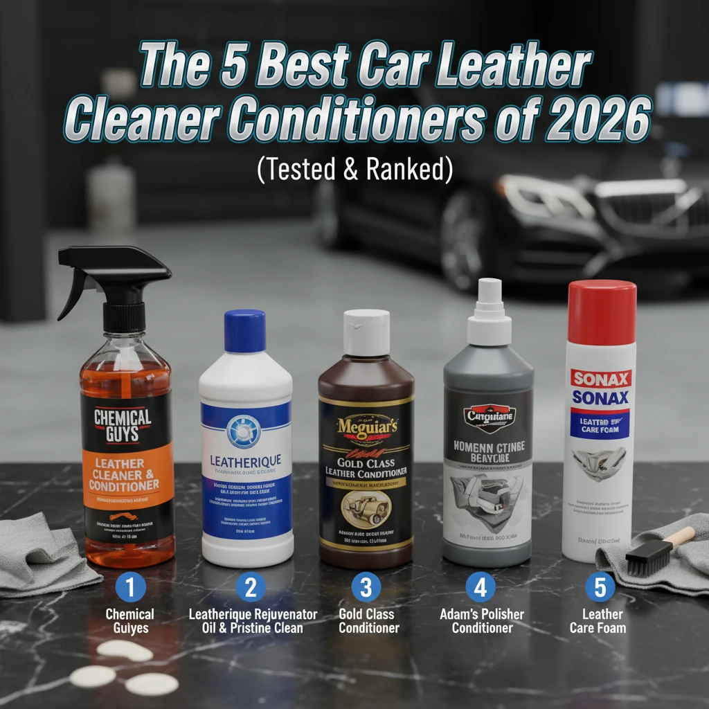 best car leather cleaner conditioner