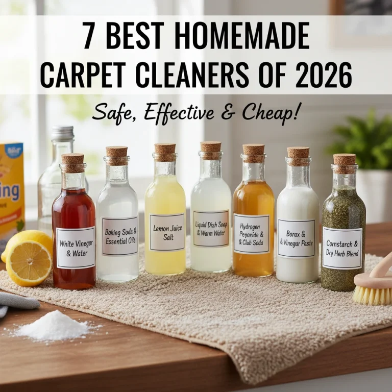 best homemade carpet cleaner