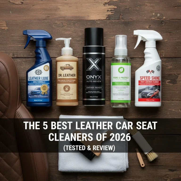 best leather car seat cleaner