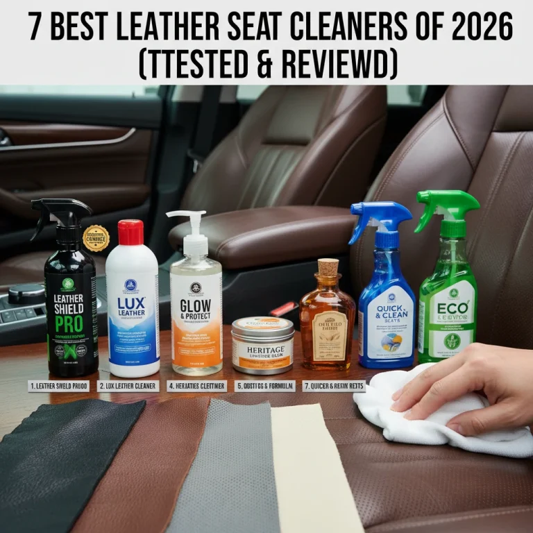 best leather seat cleaner