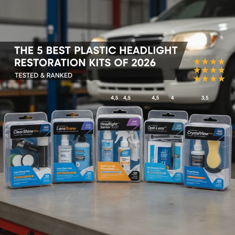 best plastic headlight restoration kit