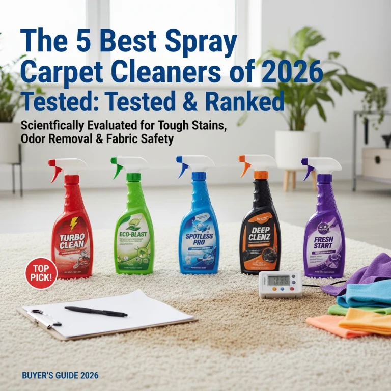 best spray carpet cleaner