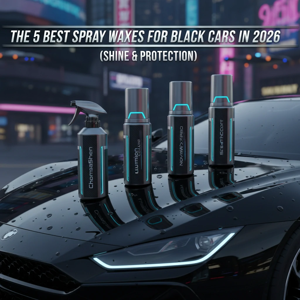 best spray wax for black cars