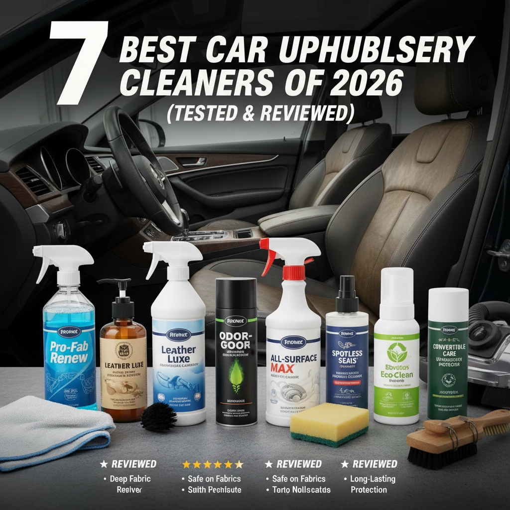 best upholstery cleaner for car