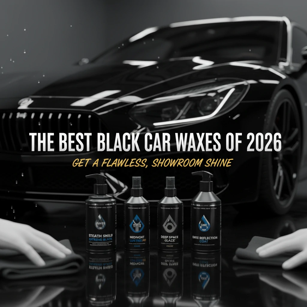 black colored car wax