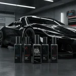black colour car polish