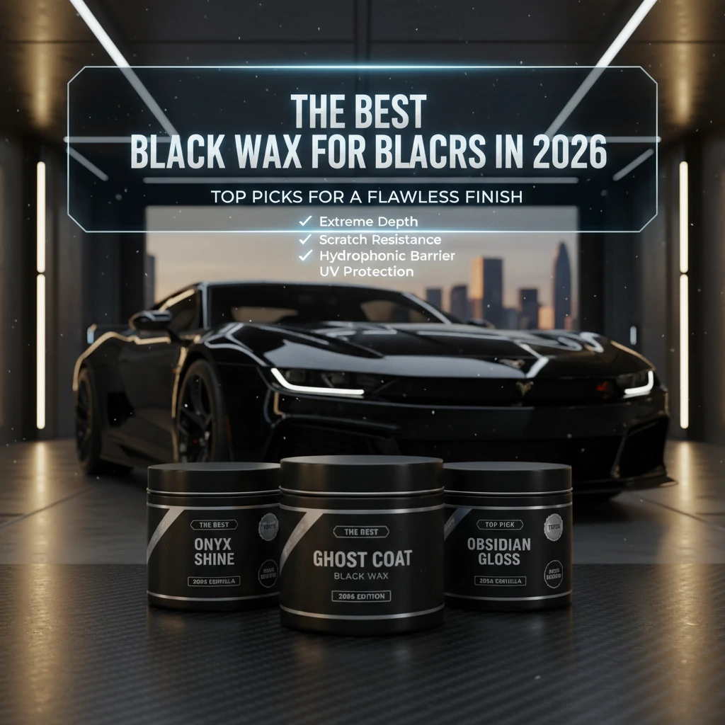 black wax for black cars
