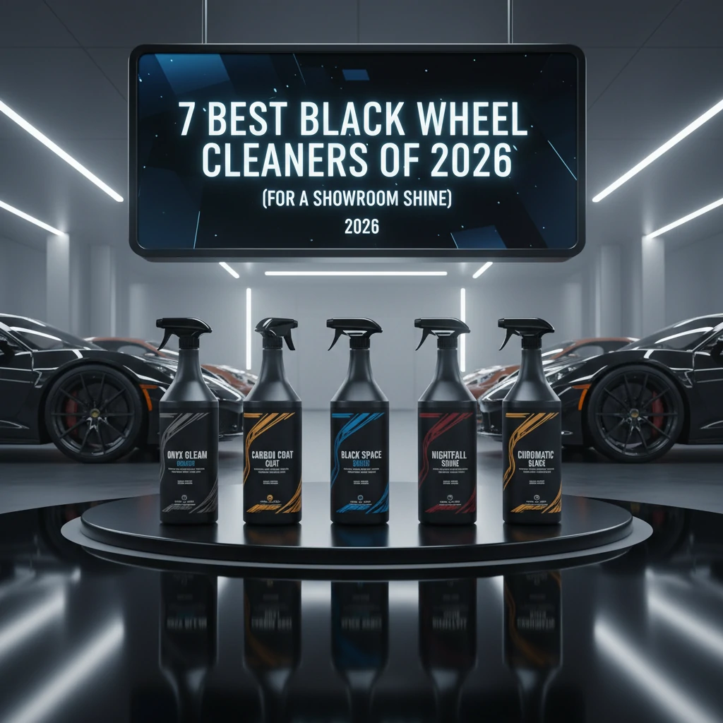 black wheel cleaner