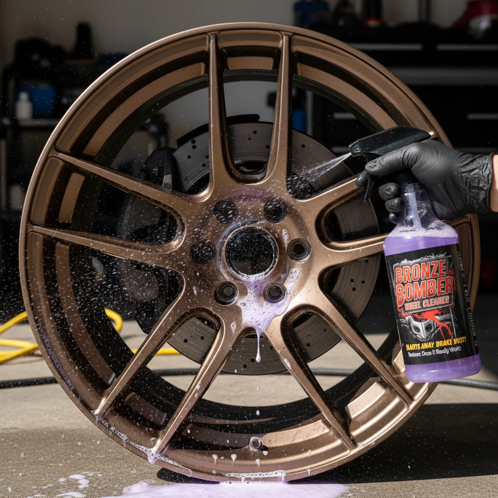 bronze bomber wheel cleaner