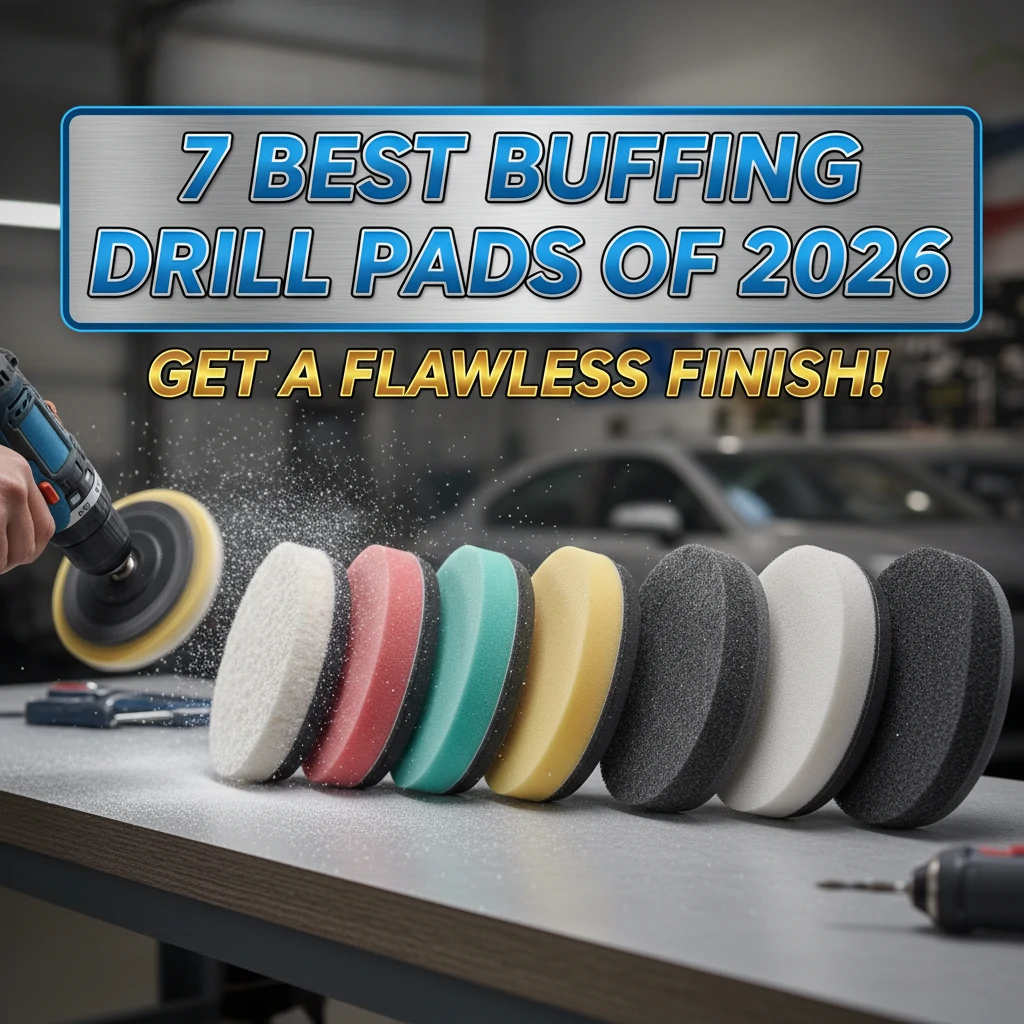 buffing drill pad