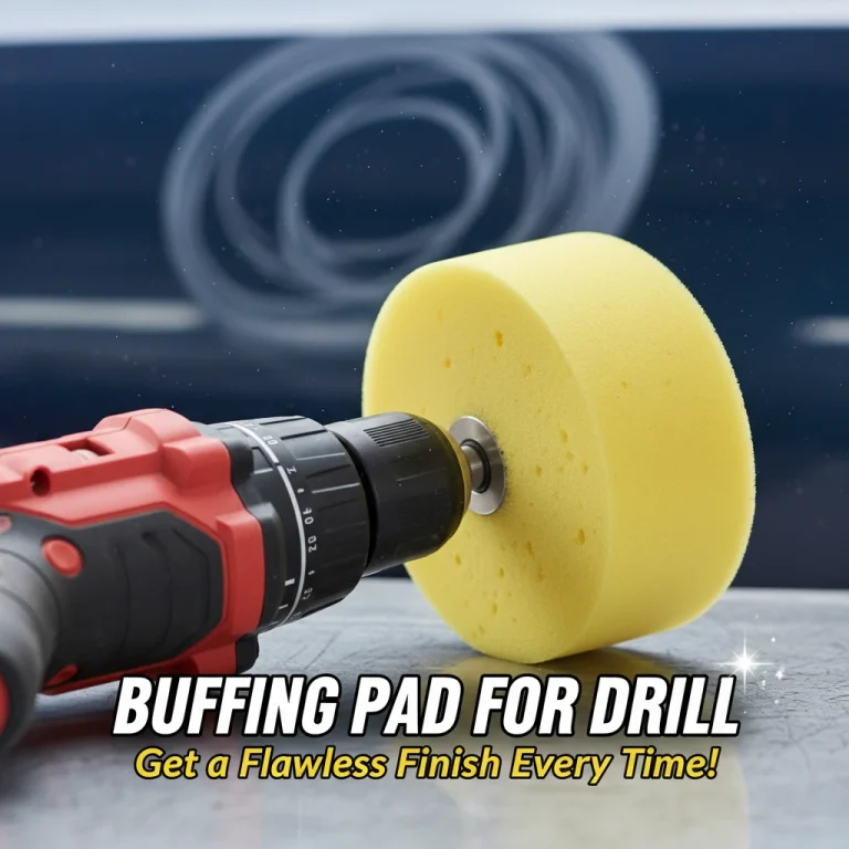 buffing pad for drill