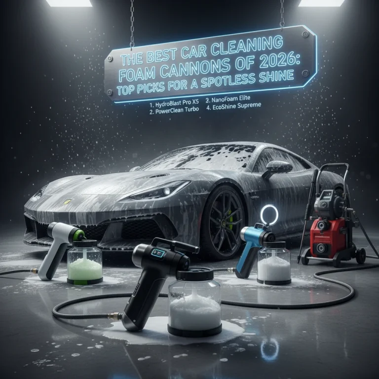 car cleaning foam cannon