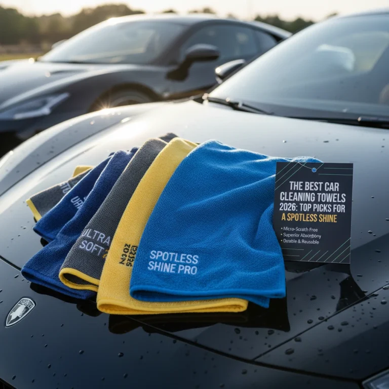 car cleaning towels