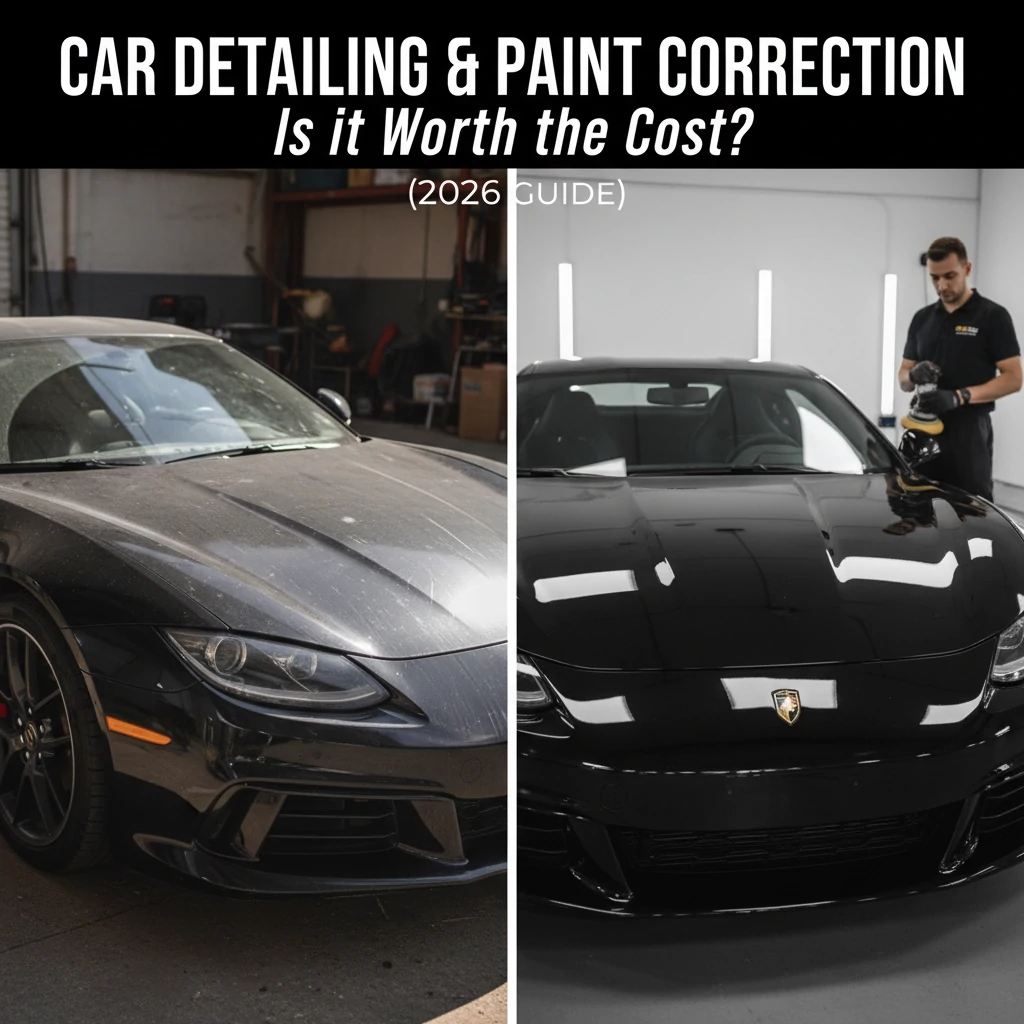 car detailing and paint correction