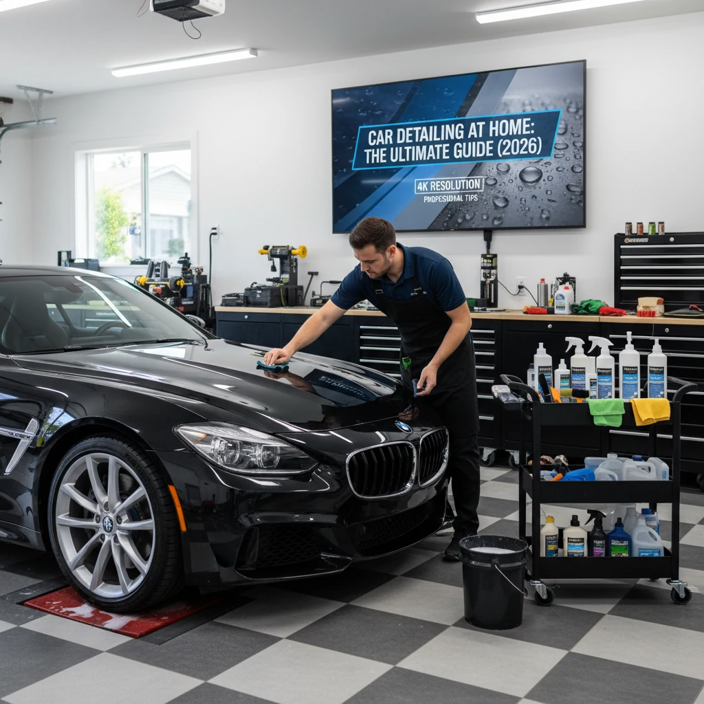 car detailing at home