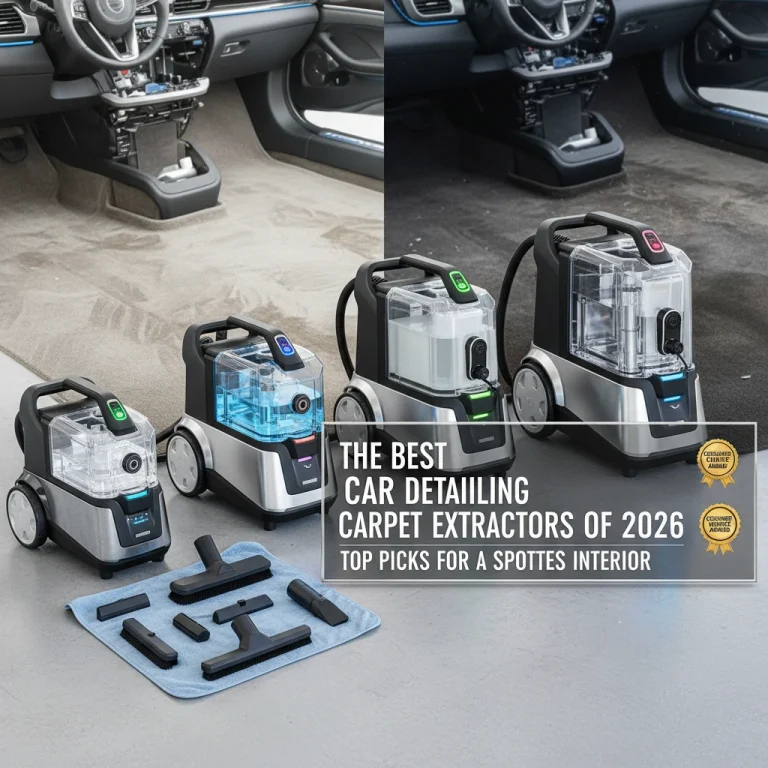 car detailing carpet extractor