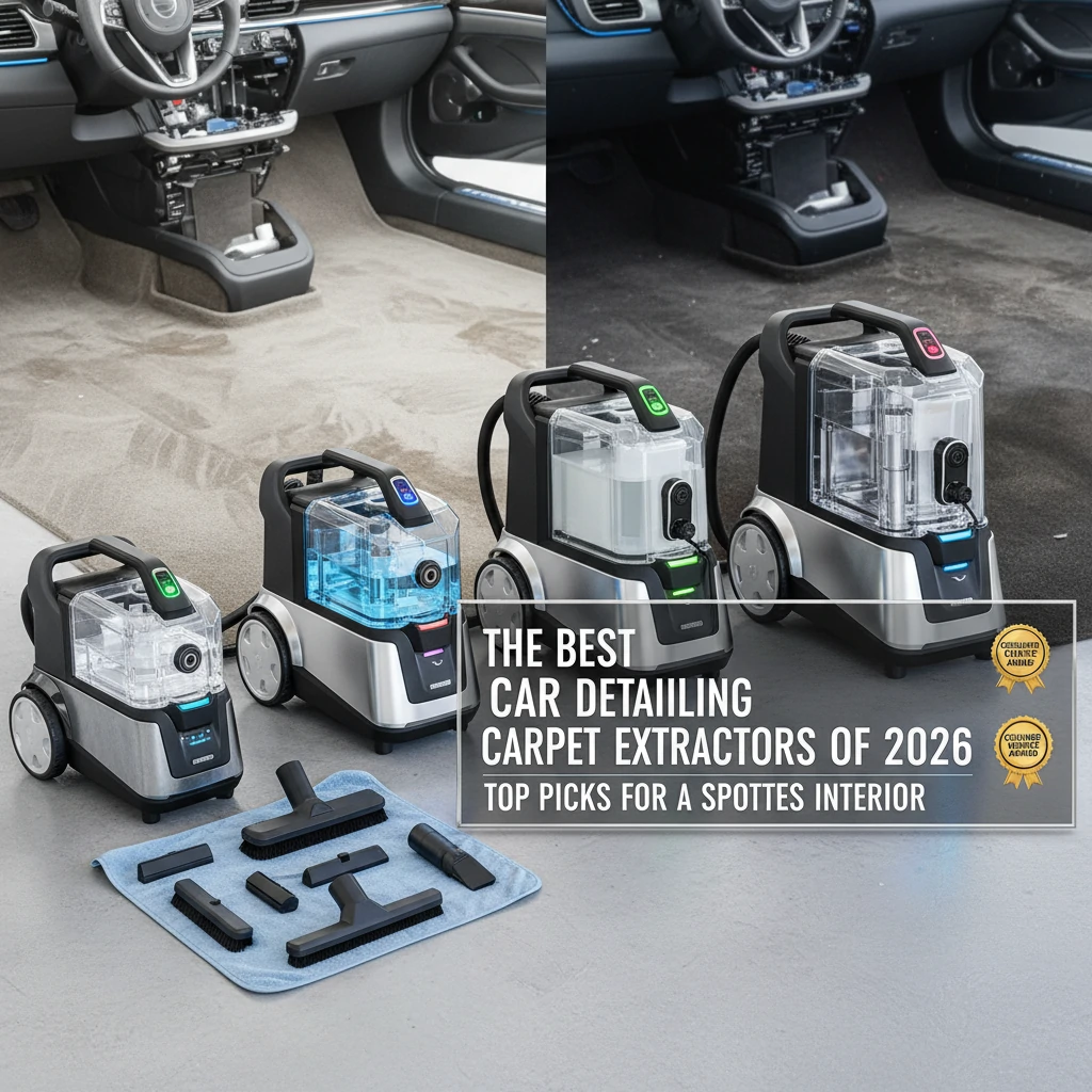 car detailing carpet extractor