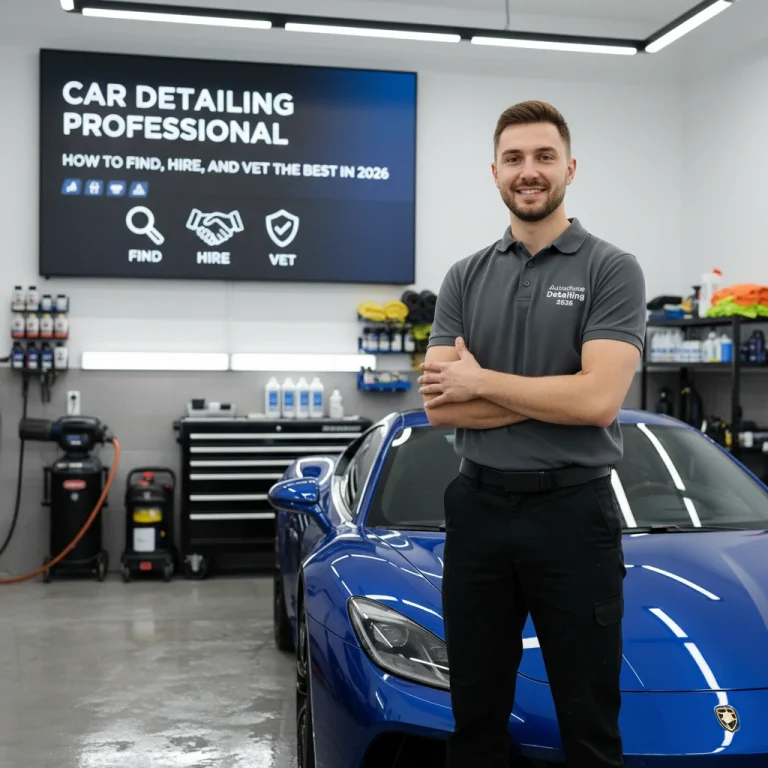 car detailing professional