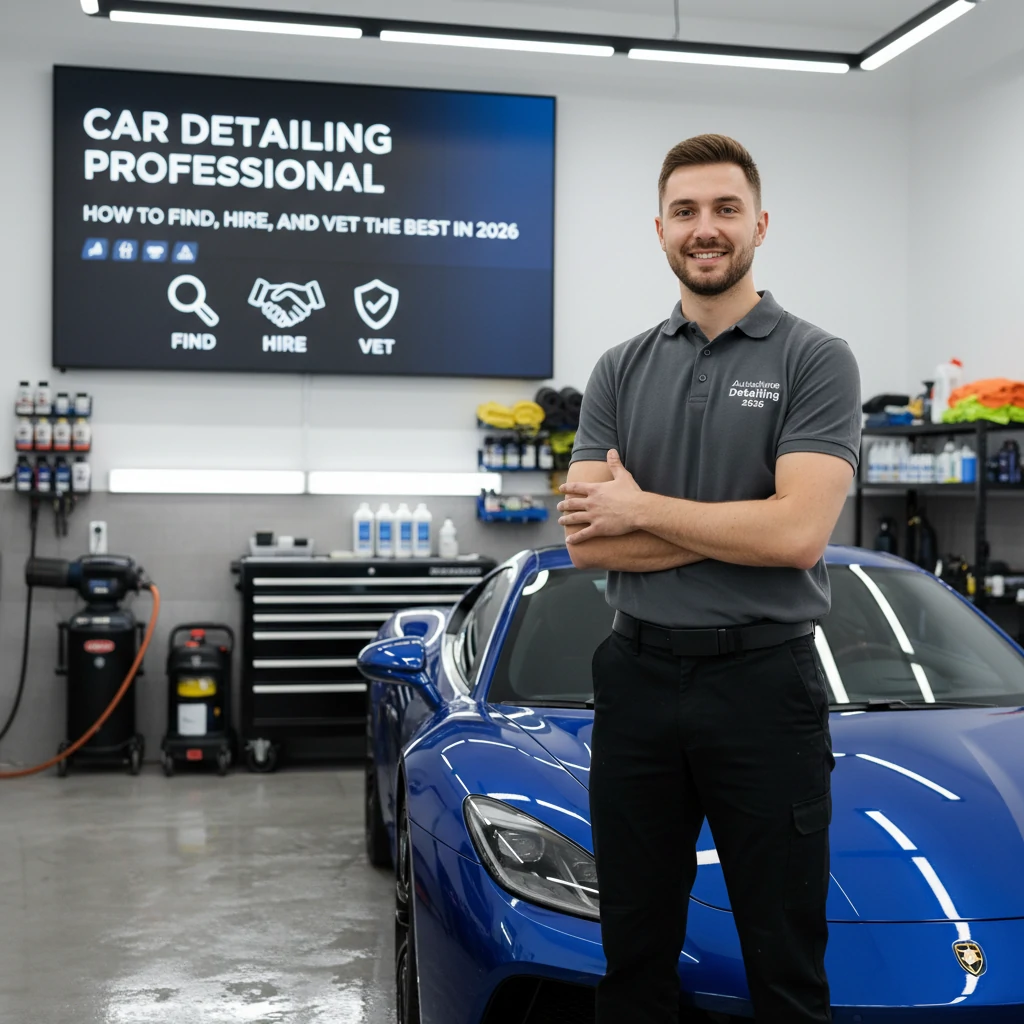 car detailing professional