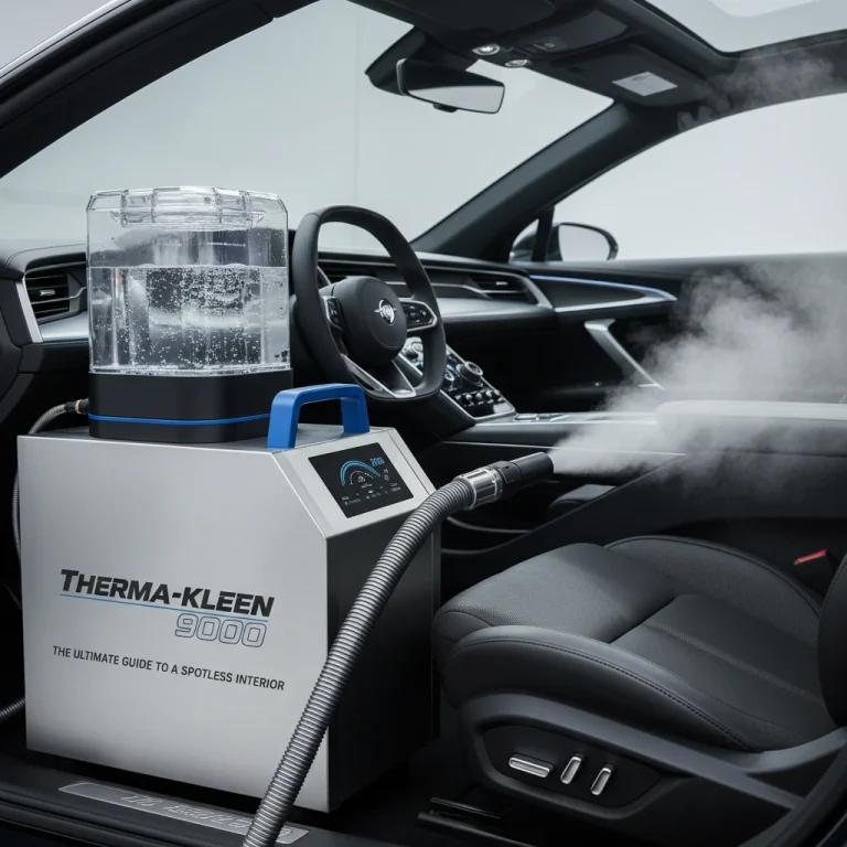 car detailing steamer