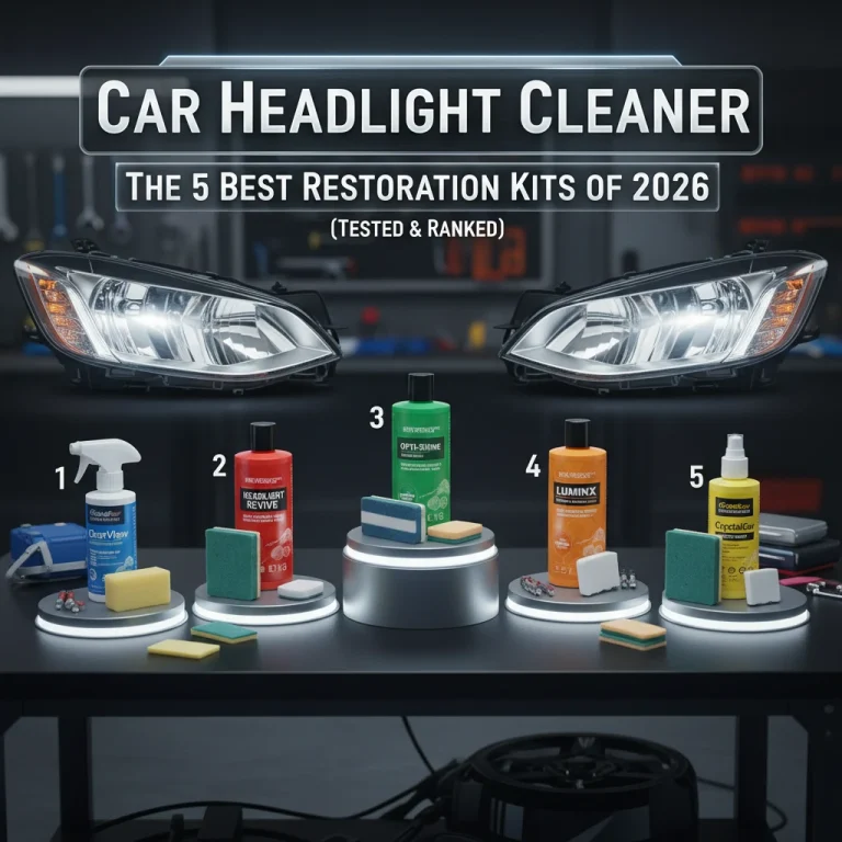 car headlight cleaner