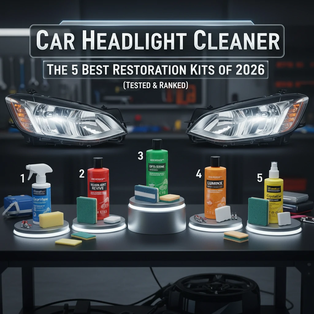 car headlight cleaner