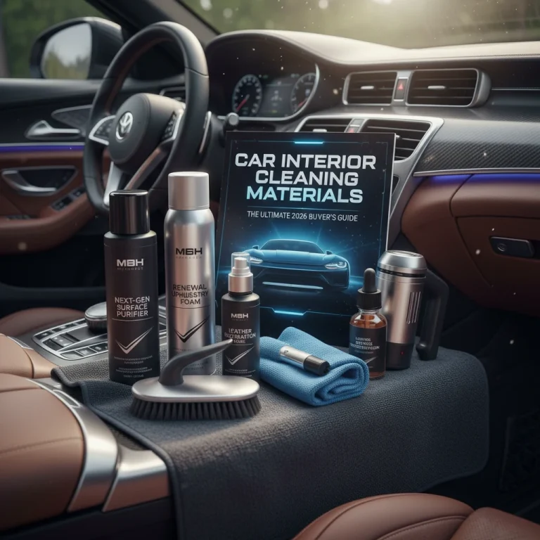car interior cleaning materials