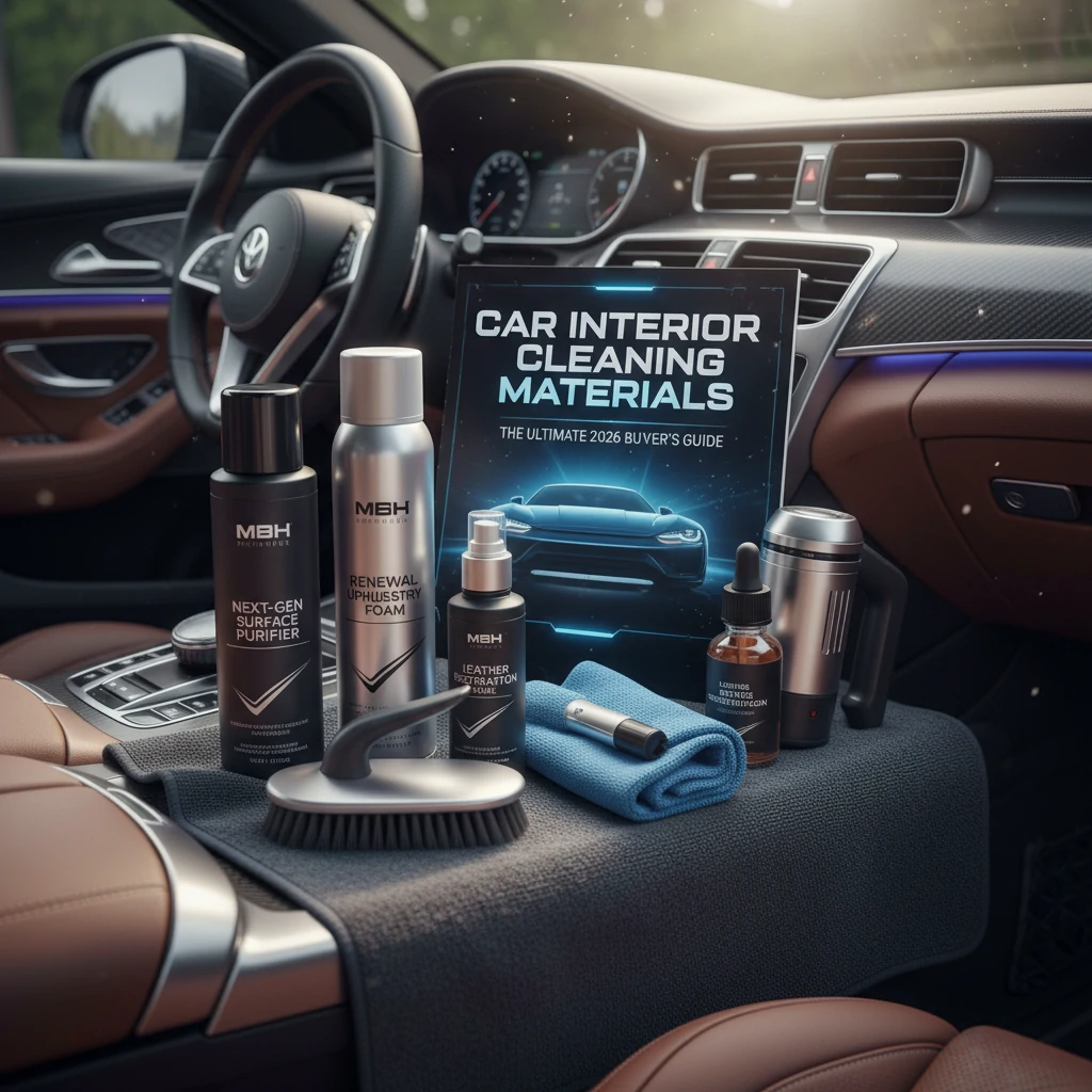 car interior cleaning materials