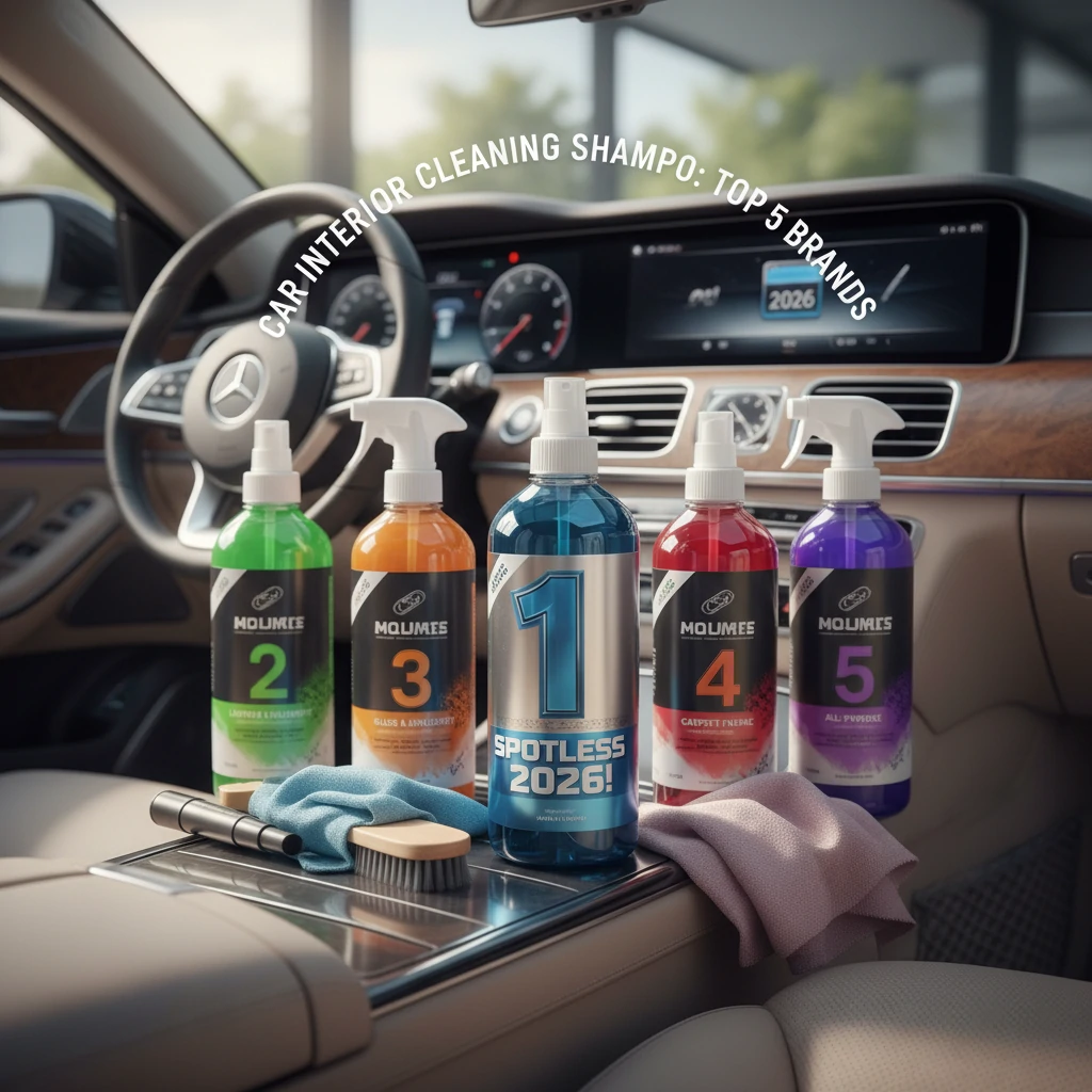 car interior cleaning shampoo