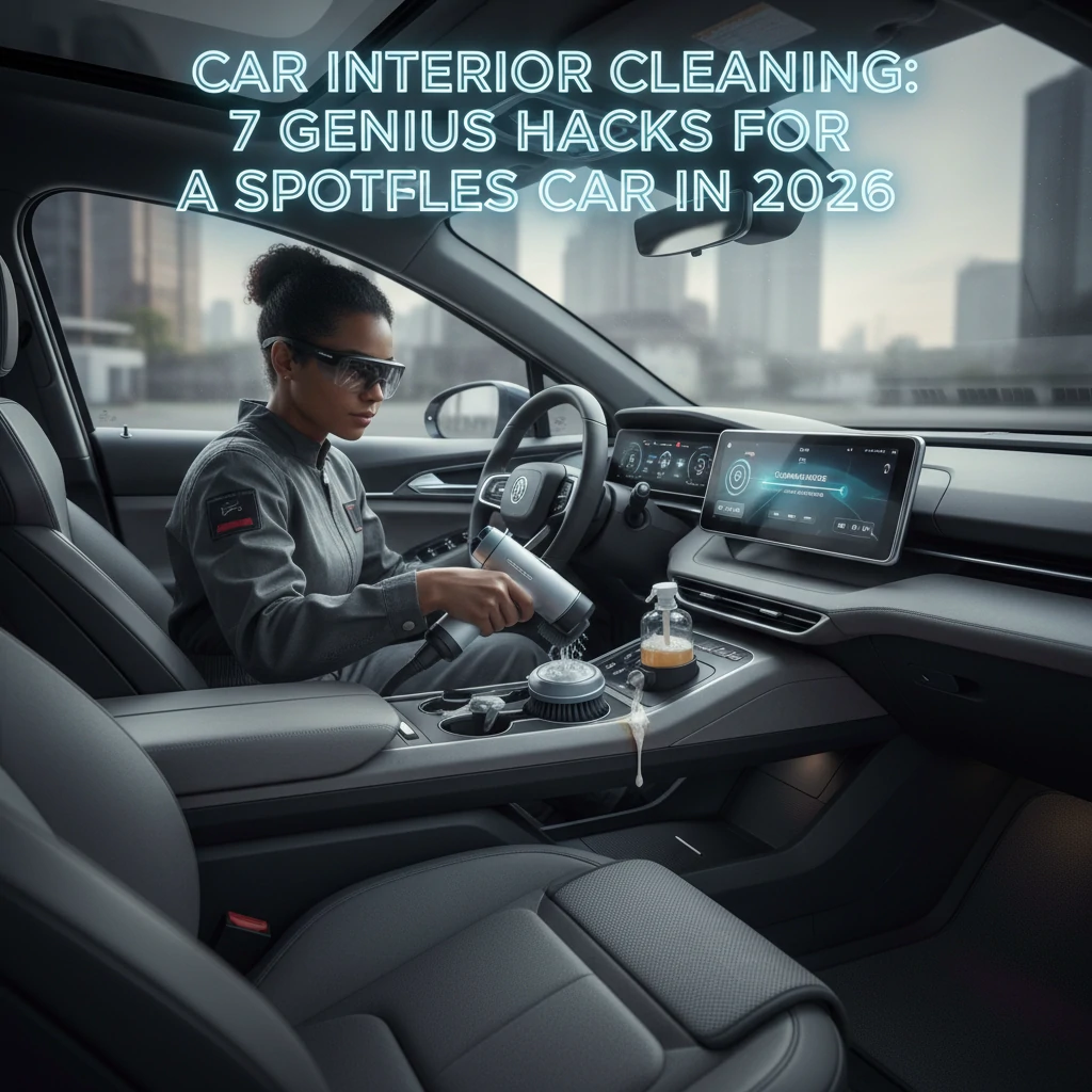 car interior cleaning