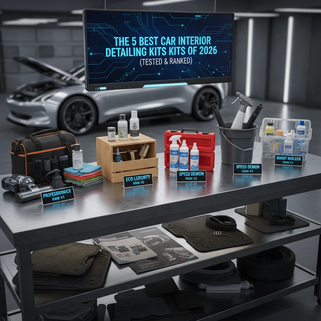 car interior detailing kit
