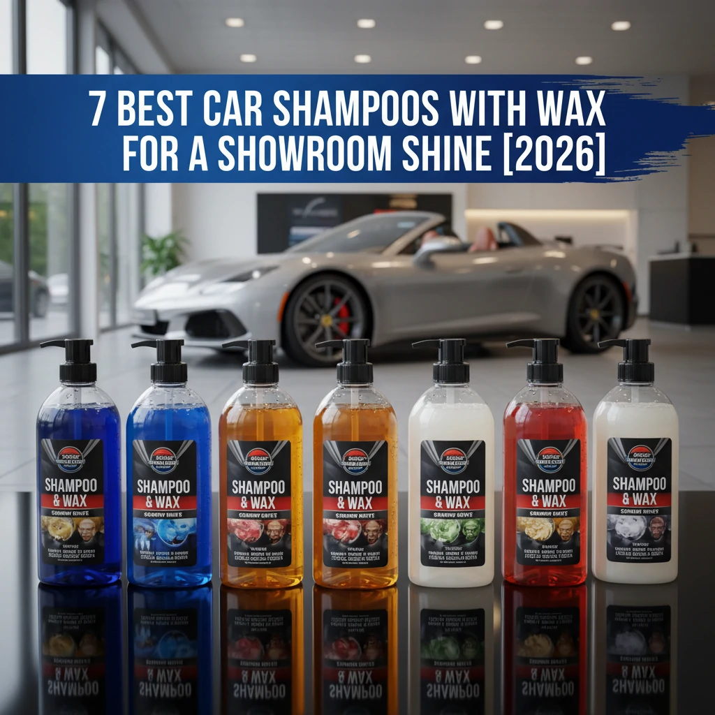 car shampoo and wax