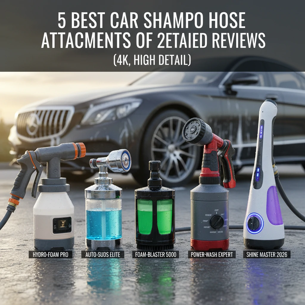 car shampoo hose attachment