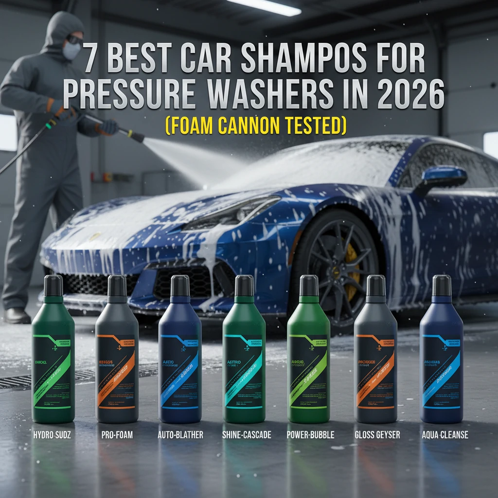 car shampoo pressure washer