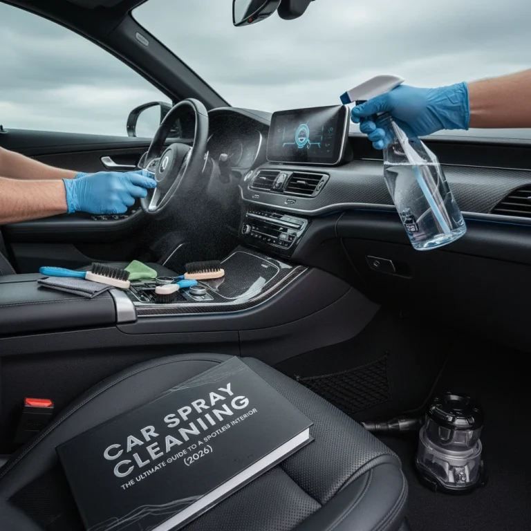 car spray cleaning