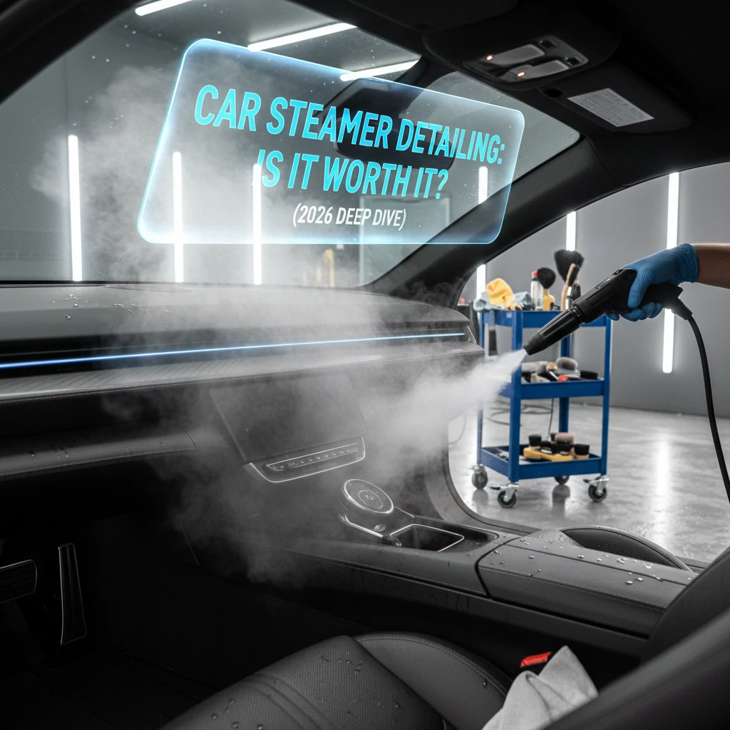 car steamer detailing