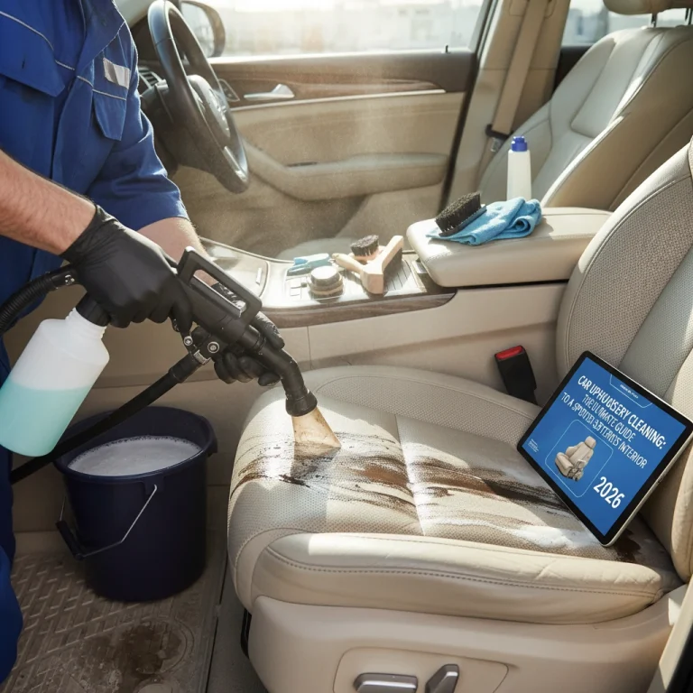 car upholstery cleaning