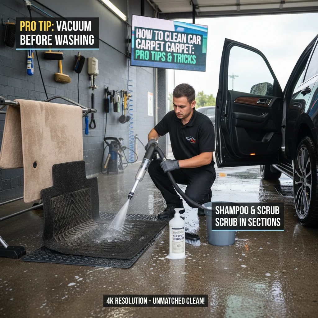 car wash clean carpet