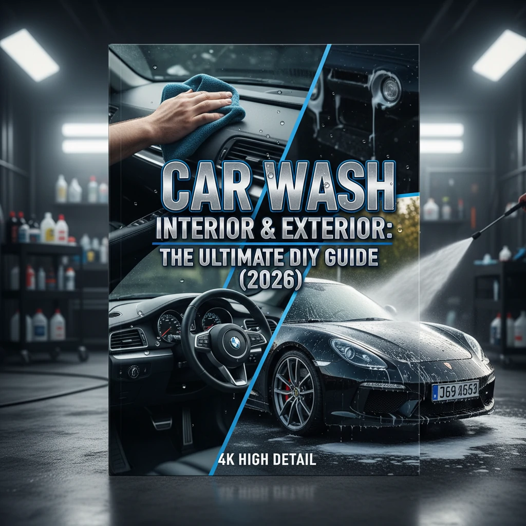 car wash interior exterior