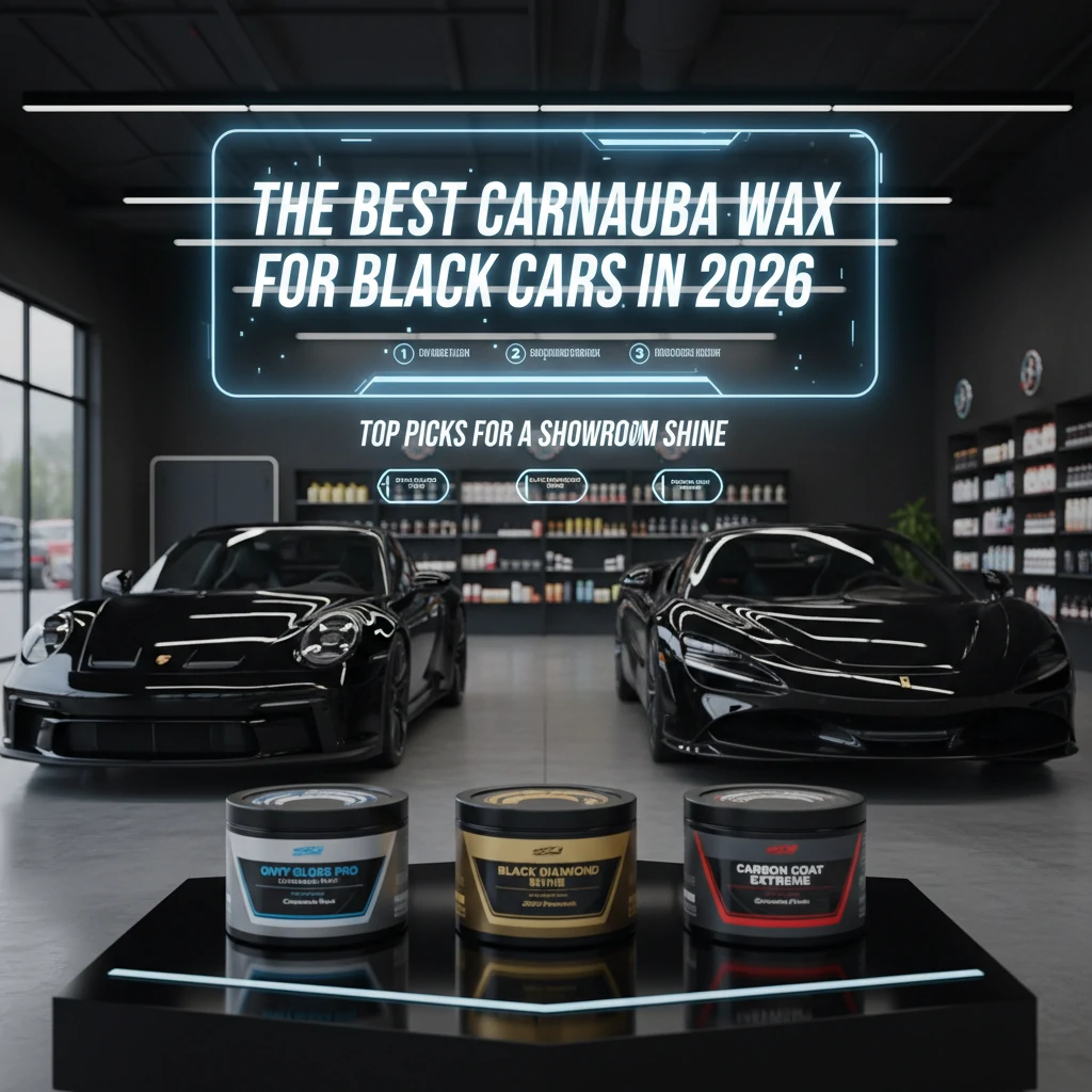 carnauba wax for black cars